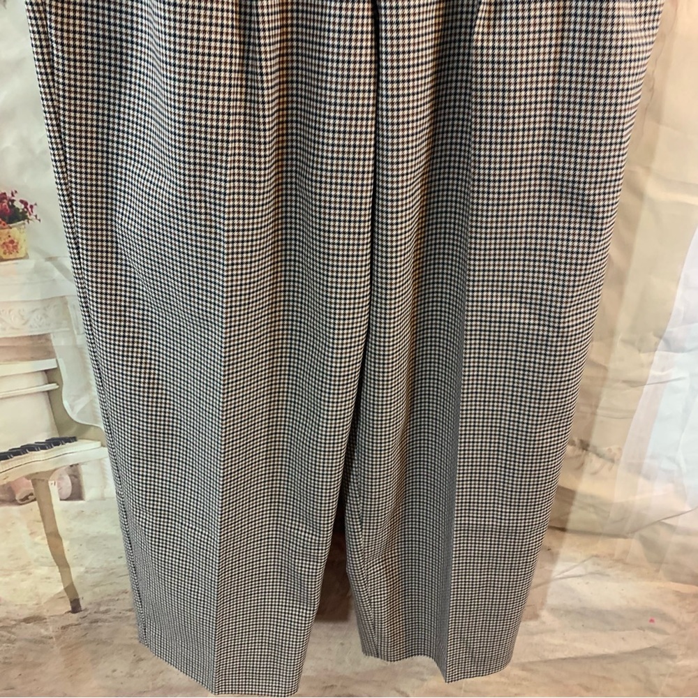 NEW Velvet by Graham & Spencer Plaid Trousers - Picture 4 of 11
